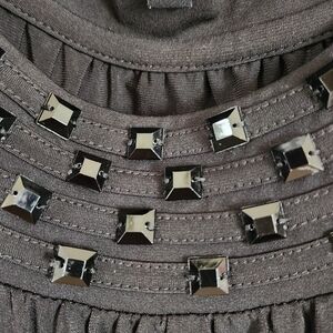 Apt. 9 Gray Dress with Silver Accents